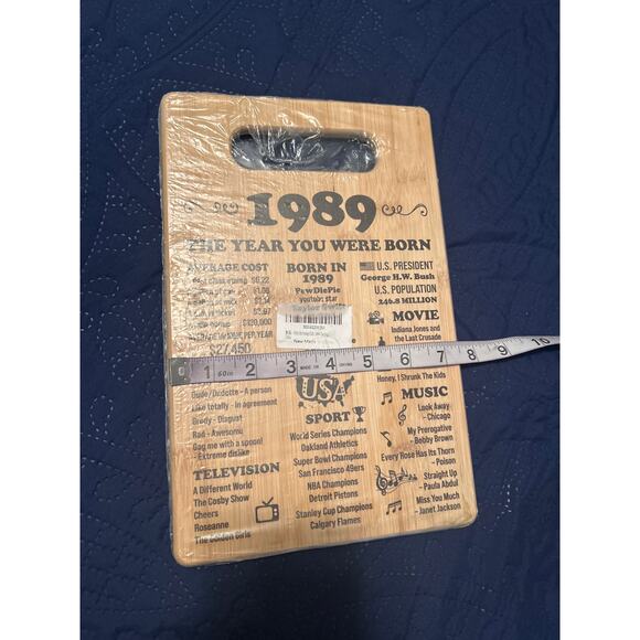 New Born in 1989 Cutting Board Dates Events Television Movies and More - Picture 4 of 4